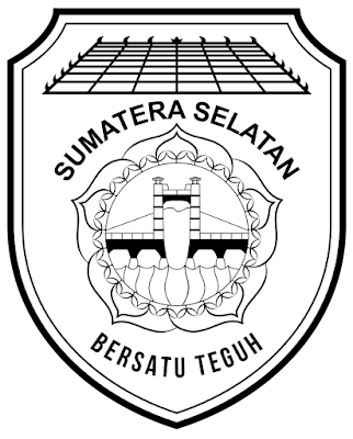 Lambang Propinsi Sumatera Selatan_bw