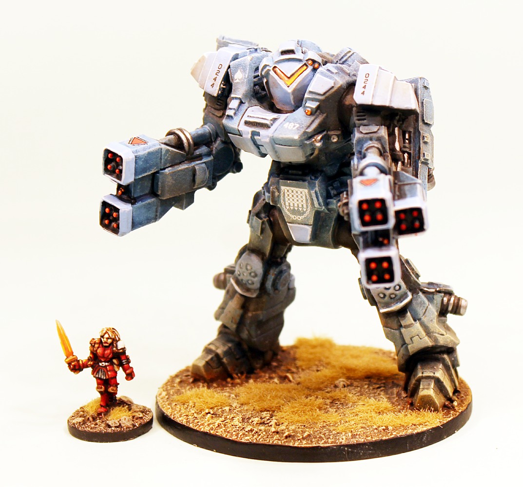 DROPSHIP HORIZON Giant Mecha released in 15mm scale at The Ion Age