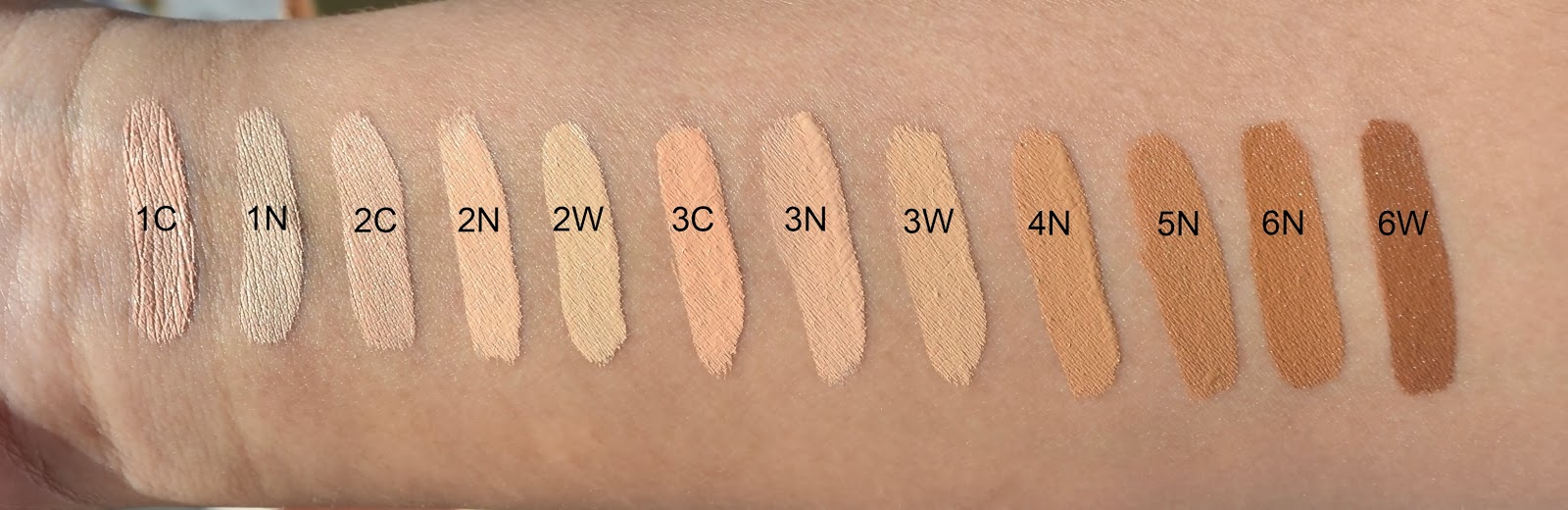 Laura Mercier Flawless Fusion Ultra Longwear Concealer swatches and review