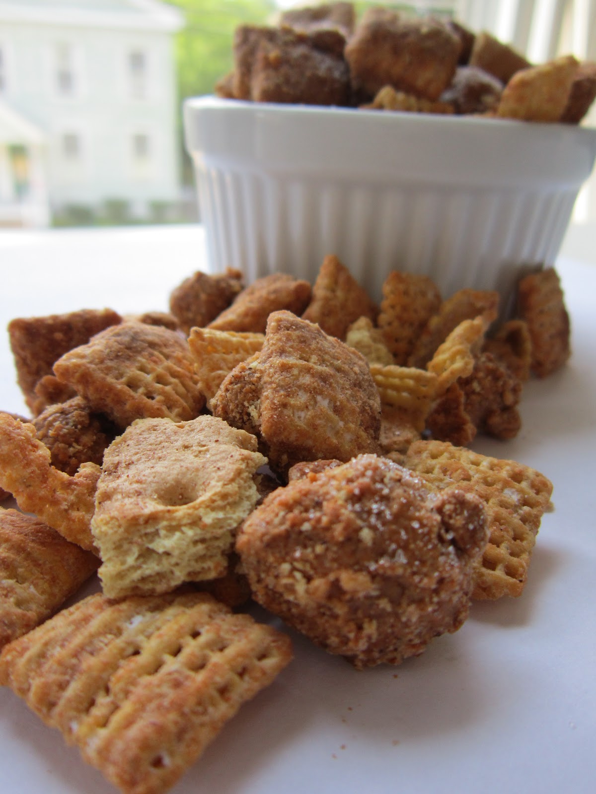 The Haphazard Baker Cinnamon Sugar Crunch Chex Mix
