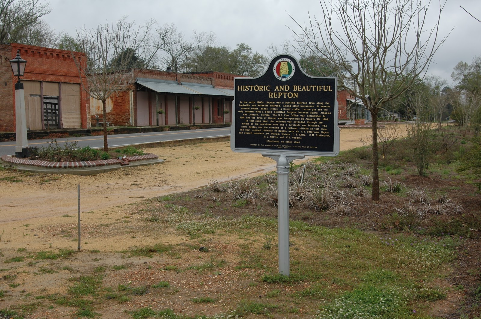 Dispatches from the LPOP Downtown historical marker describes early