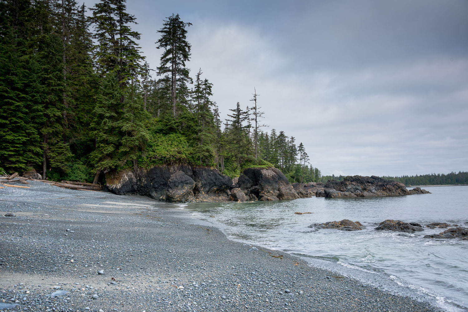 hiking and camping inside Cape Scott Provincial Park on Vancouver Island. This is on the North Coast Trail