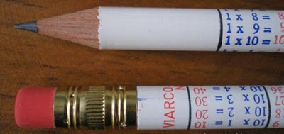 ... do Lápis com a Tabuada