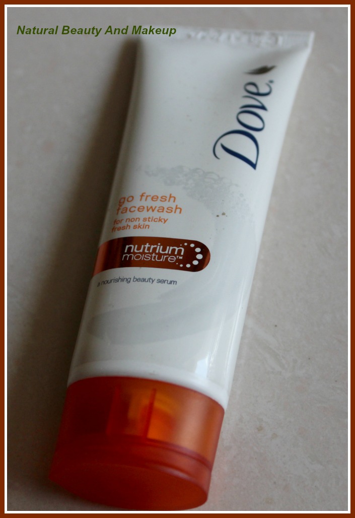 Natural Beauty And Makeup Dove Go Fresh Face Wash Nutrium Moisture