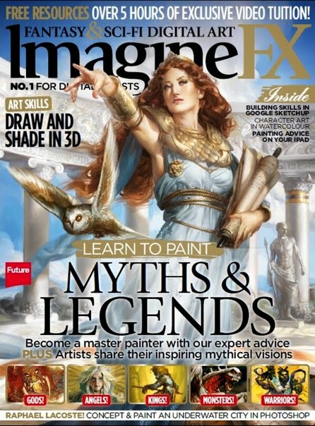 imaginefx how to draw and paint fantasy females