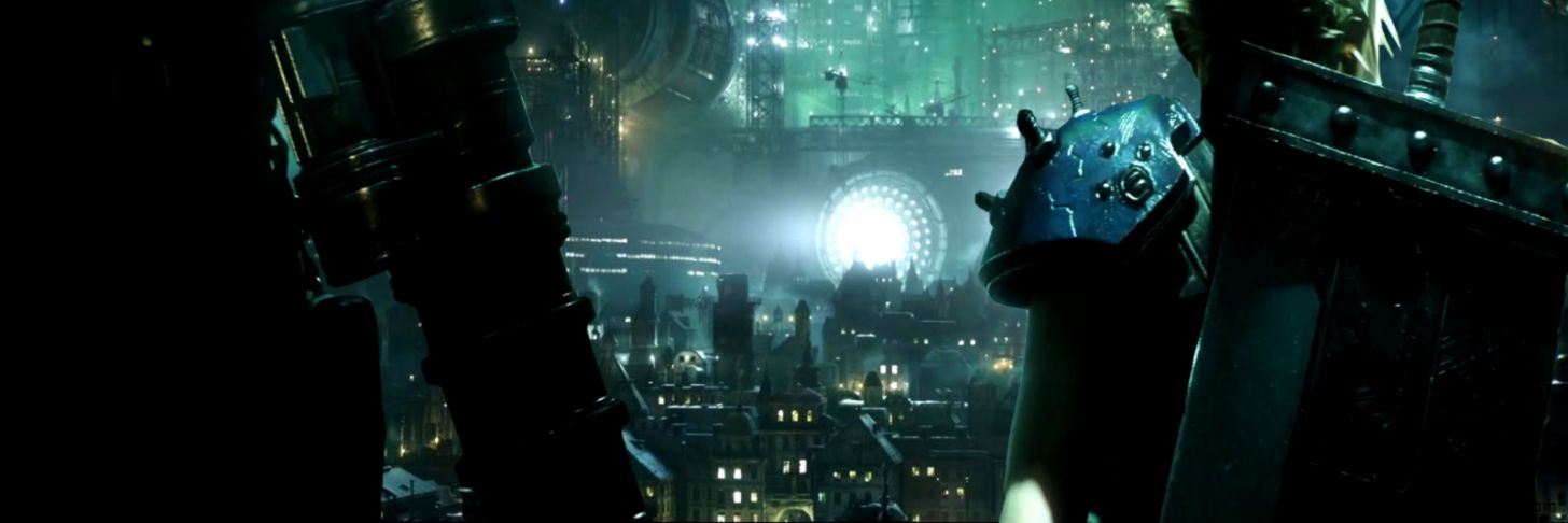 FF7 wallpaper I made combining a few screenshots I took from the