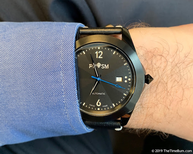 Prism Smart Metropolitan Swiss automatic black wrist