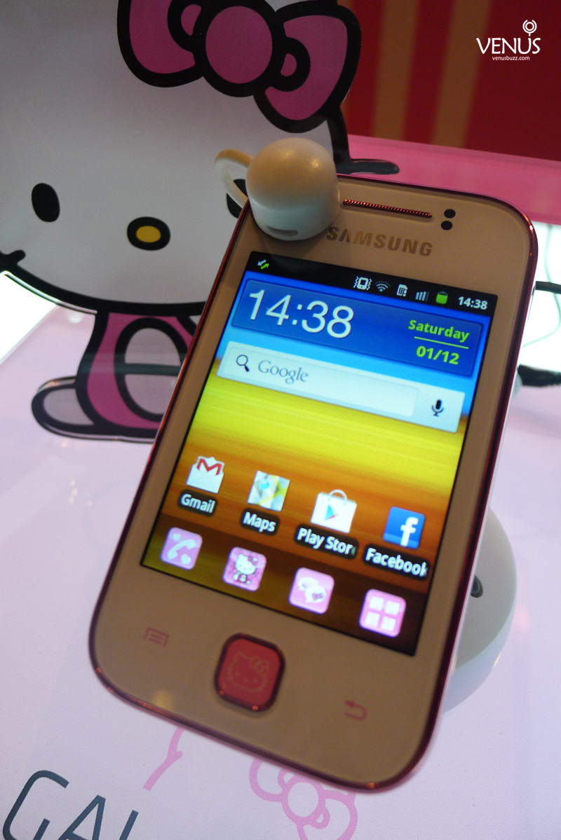 Samsung galaxy y hello kitty )
