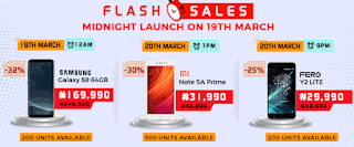 Jumia mobile week flash sales