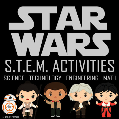 Star Wars STEM (science, technology, engineering, and math) Activities // In Our Pond // homeschooling // classroom // learning activities // education // elementary // school
