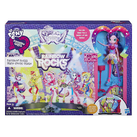 My Little Pony Equestria Girls Rainbow Rocks Mane Event Stage Playset Pinkie Pie Doll