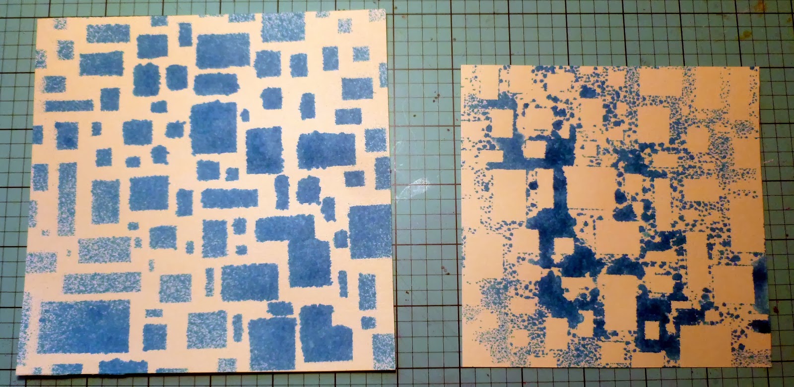 Club de art journal de Québec Les stencils