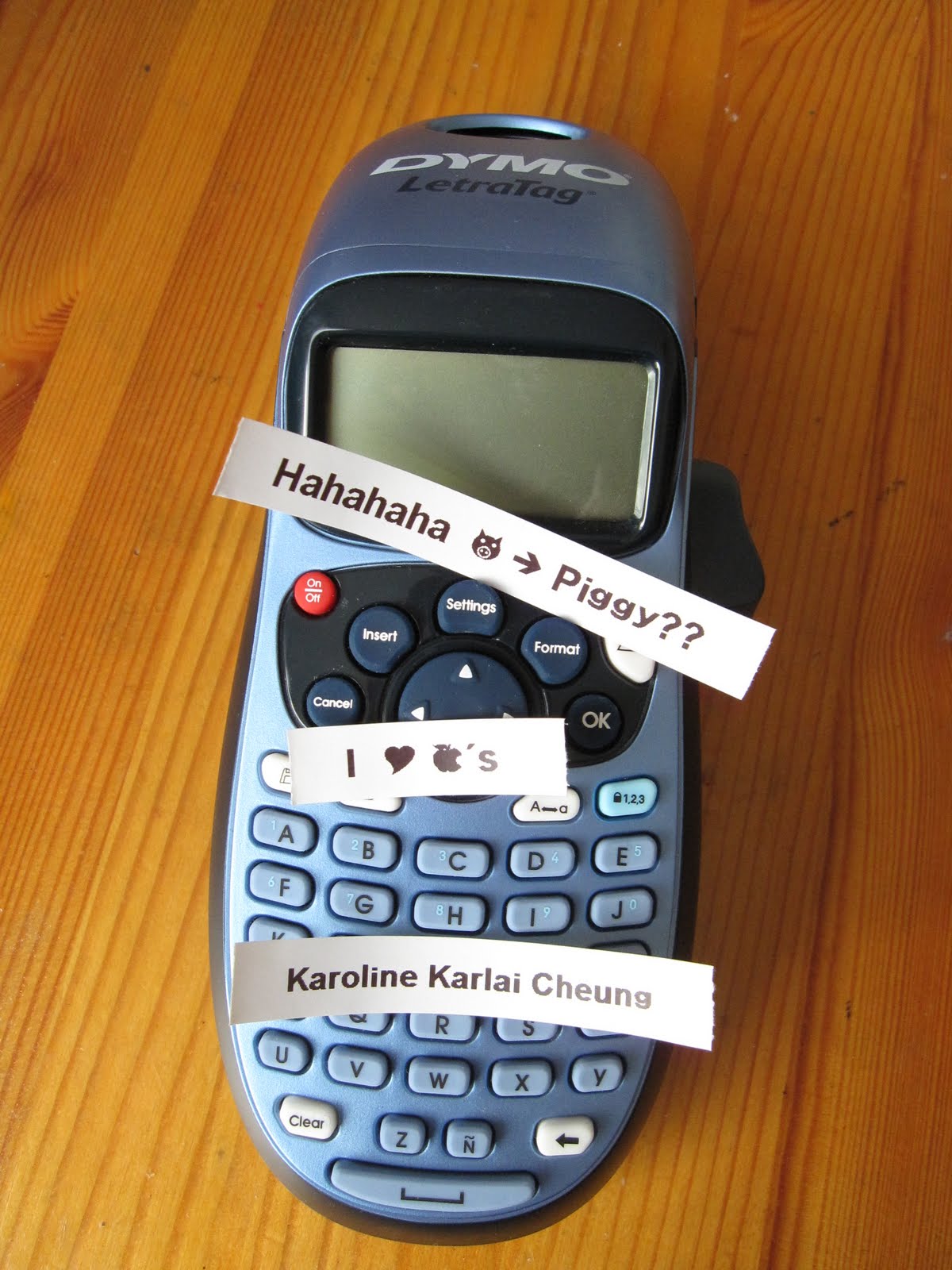 PlayDohh Area: My Dymo LetraTag