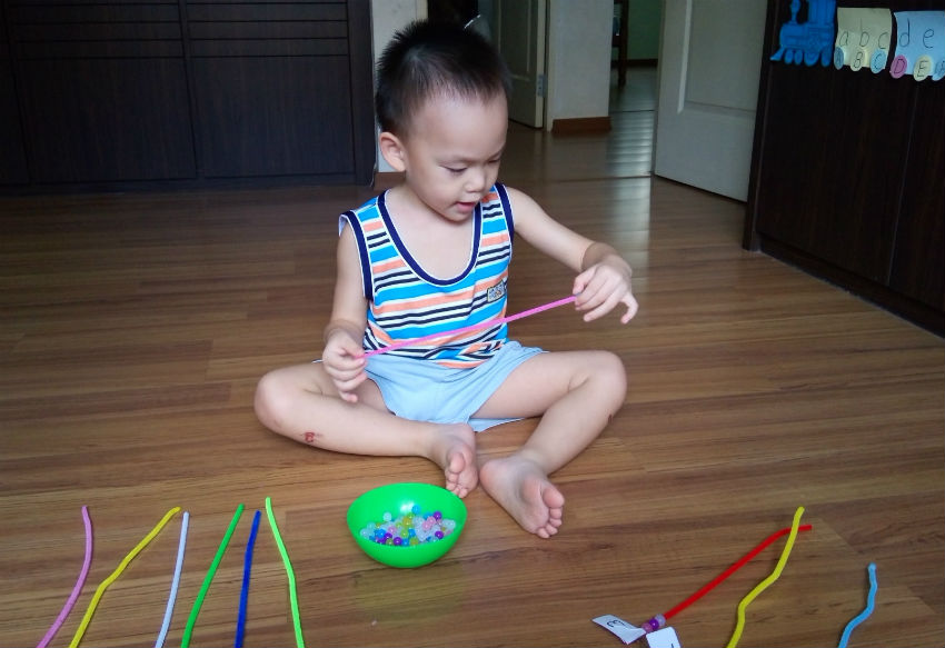 Joyful Learning Home Preschool Fine Motor Math Activity Counting