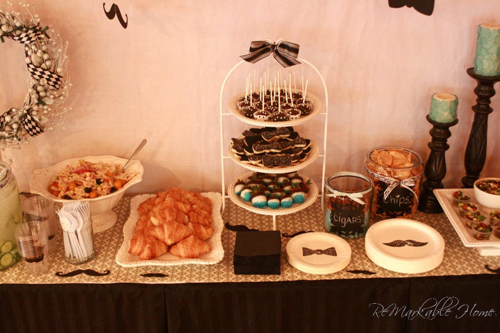 Holiday Snob Father's Day Mustache themed!