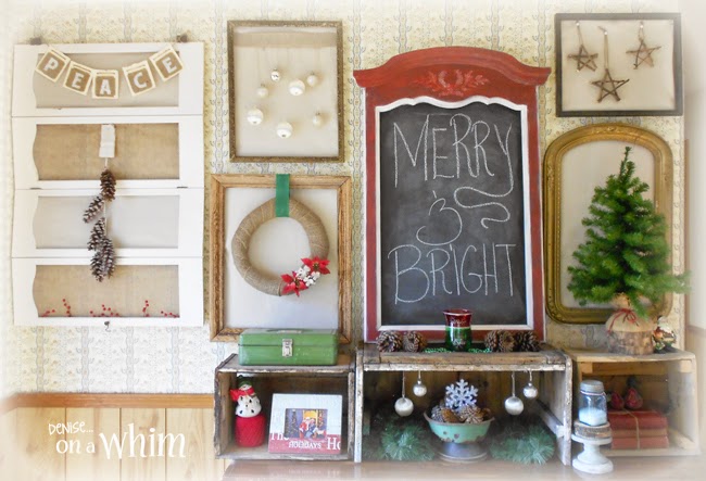Christmas Gallery Wall from Denise on a Whim