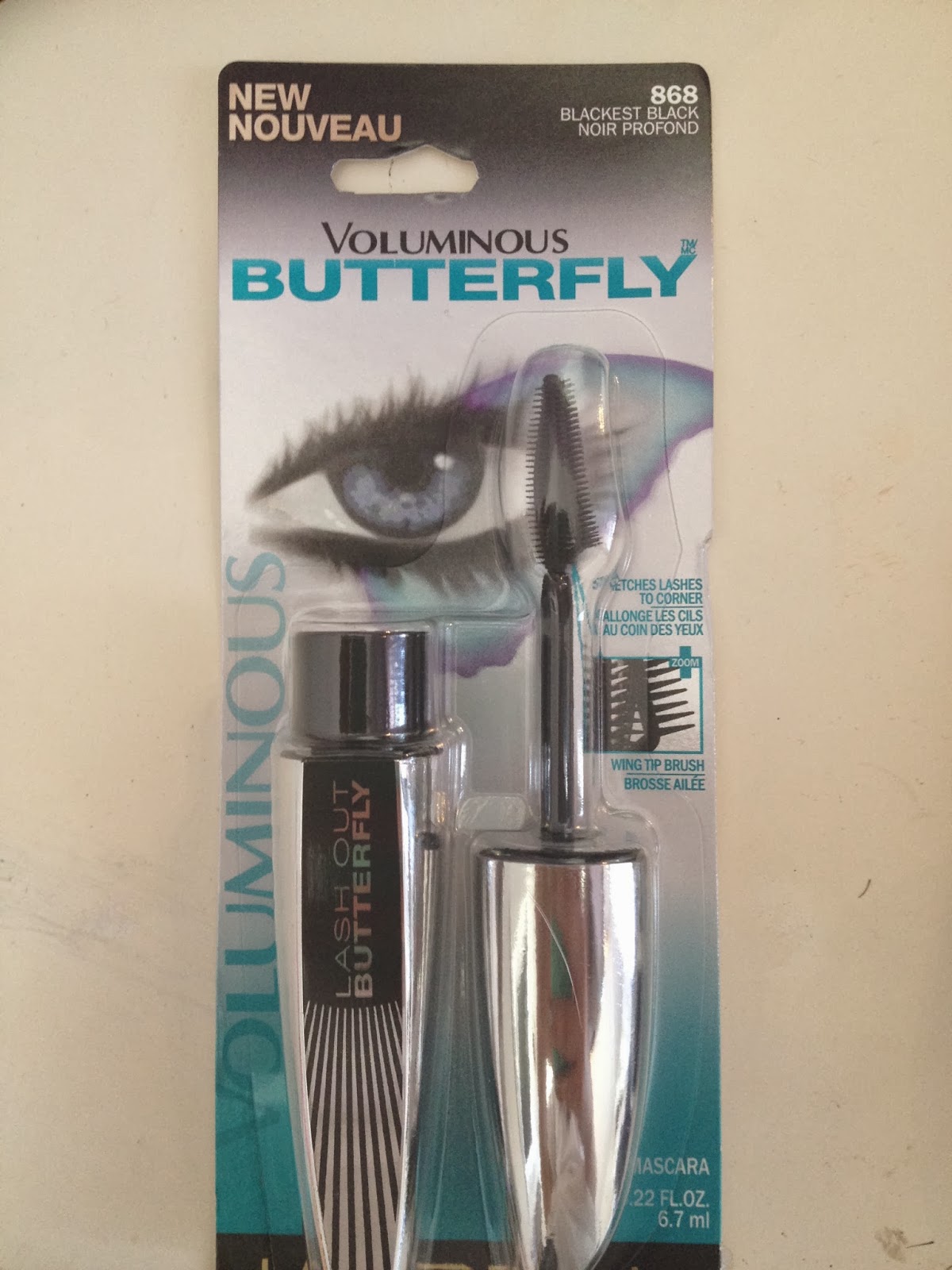 Fits Of Beauty: L'Oreal Lash Out Butterfly Mascara Review