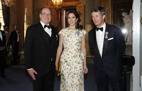 King Carl Gustaf , Queen Silvia, Queen Mathilde, Crown Princess Victoria, Prince Daniel, Princess Madeleine and Christopher O'Neill, Former Spanish Queen Sofia and King Juan Carlos, Crown Prince Frederik and Crown Princess Mary