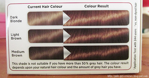 Dark Hair Color Chart