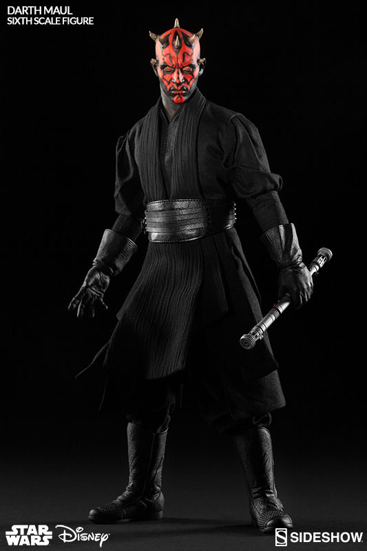 onesixthscalepictures: Sideshow Collectibles Star Wars TPM DARTH MAUL ...