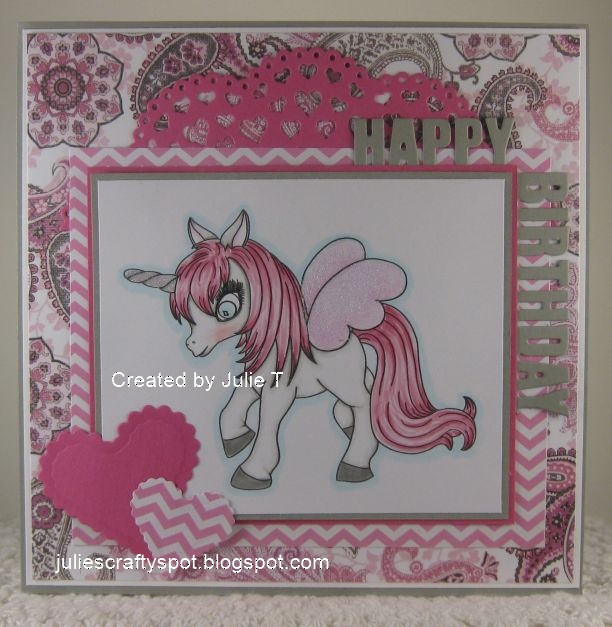 Julie's Crafty Spot Jasmine Unicorn