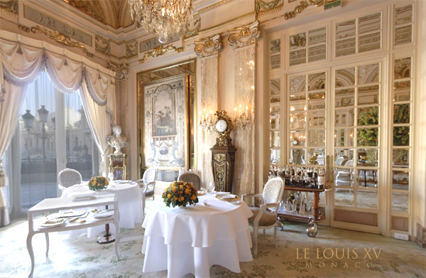 Le Louis XV Restaurant at Hotel Paris in Monaco - found on Hello Lovely Studio