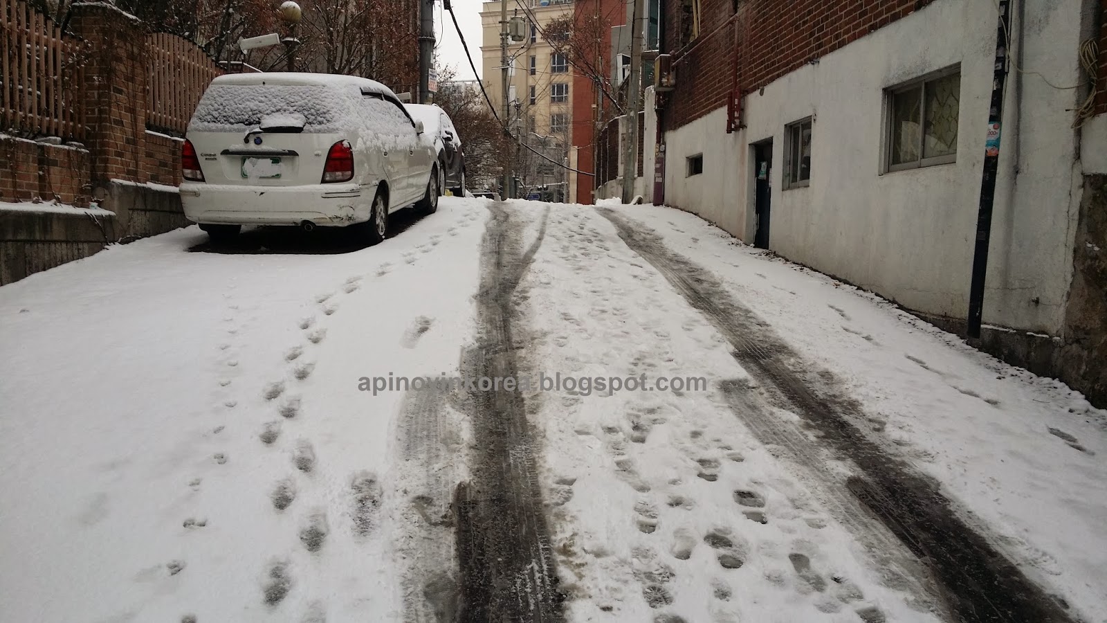 A Pinoy in Korea Acid Snow In Seoul!