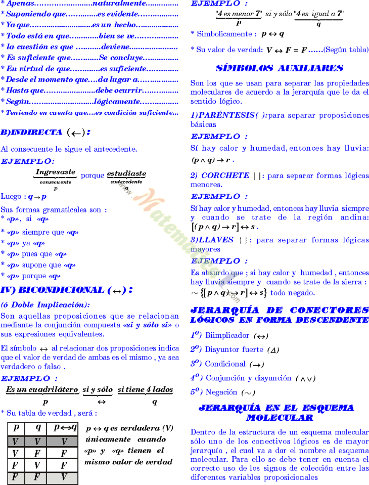 TABLAS DE VERDAD PROBLEMAS RESUELTOS EN PDF