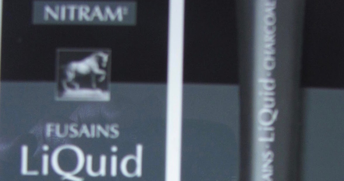 The Watercolour Log New Product Nitram LIquid Charcoal