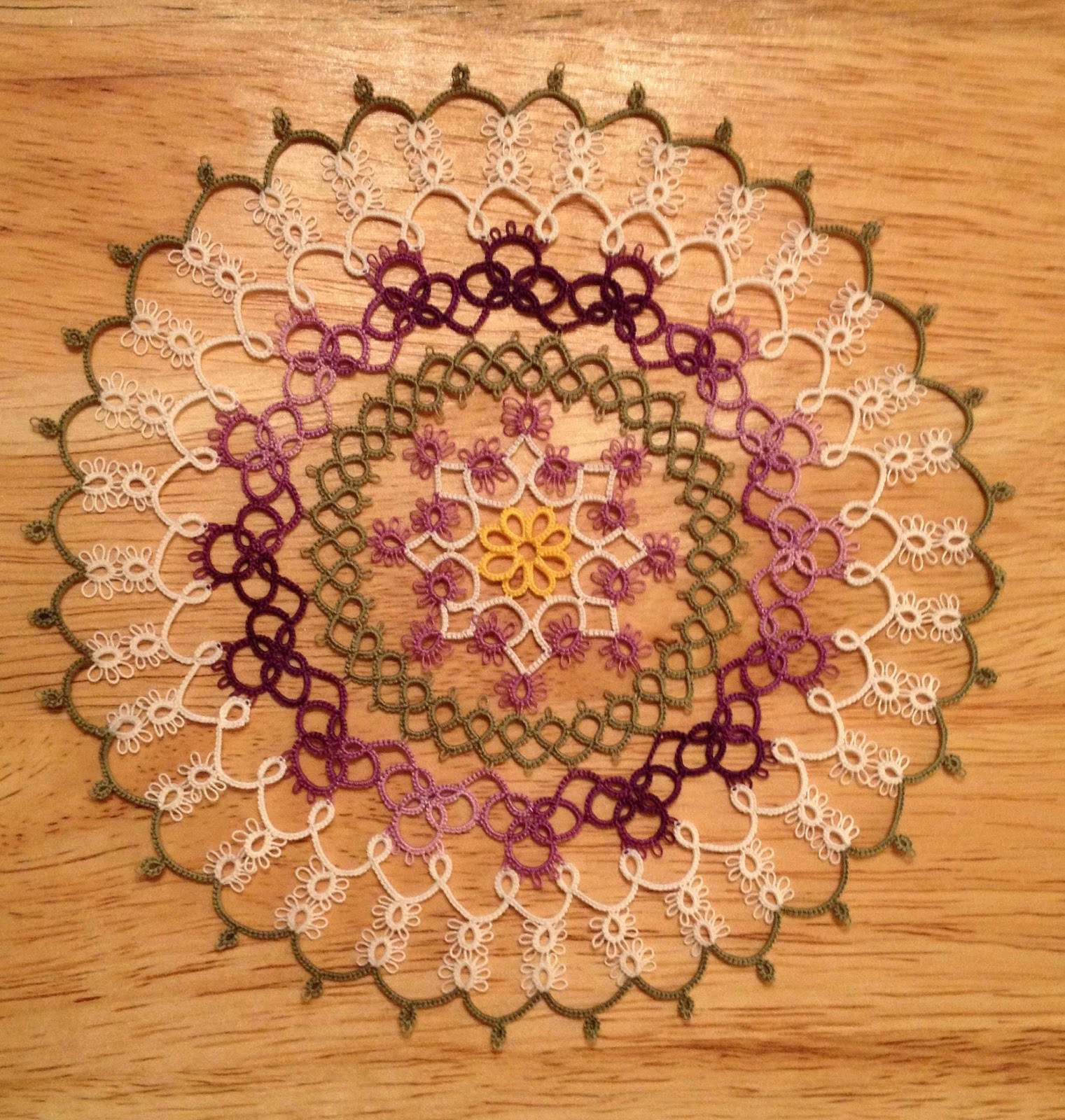 Tatting We make lace with lots of little knots! Round 6 of Renulek