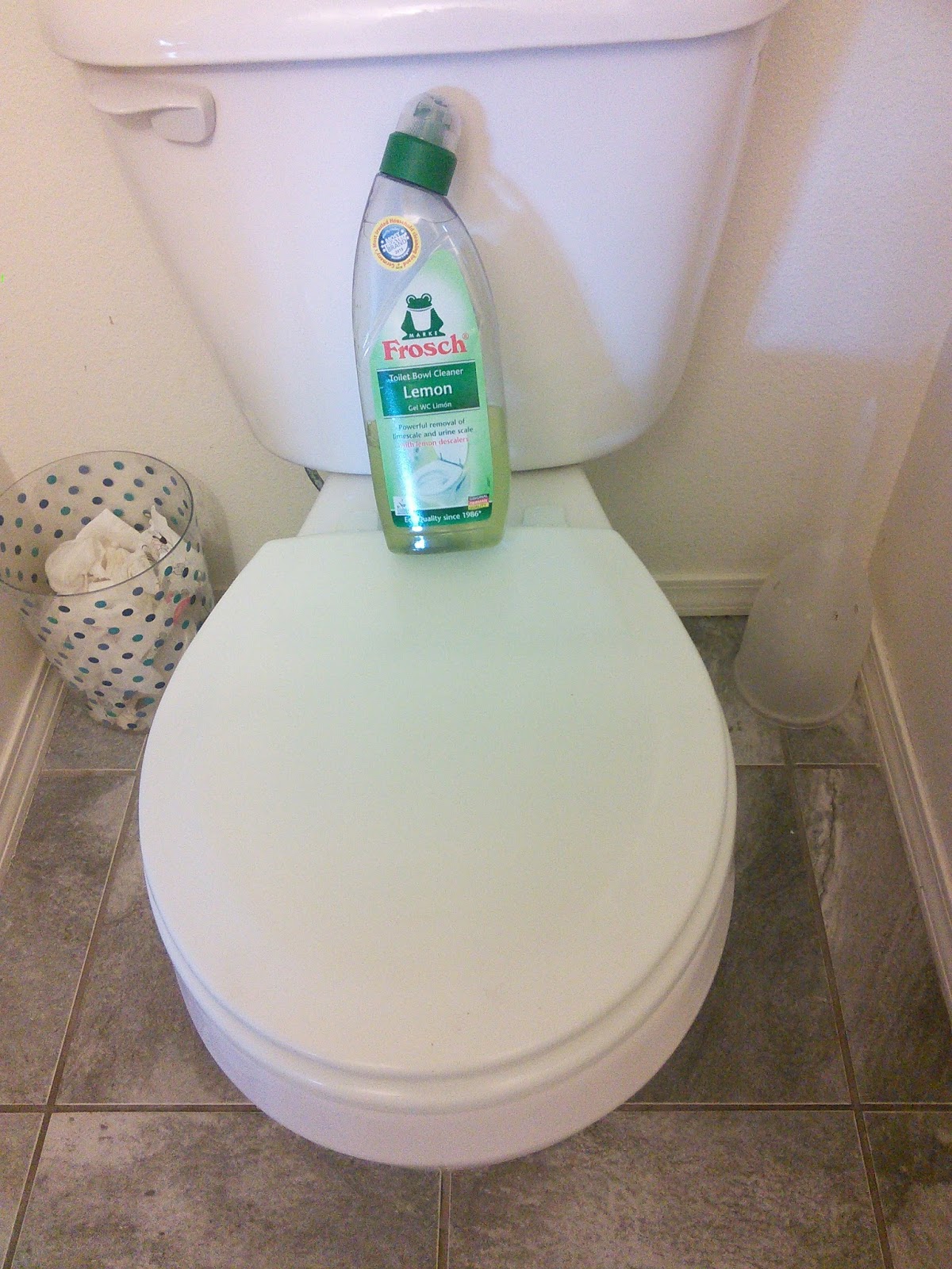 The Lavender Universal Cleaner did a great job on my kitchen floor. I love that it sanitizes and