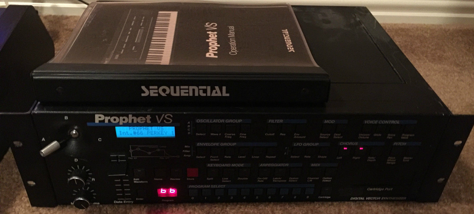 MATRIXSYNTH: Upgraded Sequential Circuits Prophet VS Rack