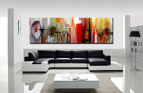 Abstract Painting "Memories" by Dora Woodrum'