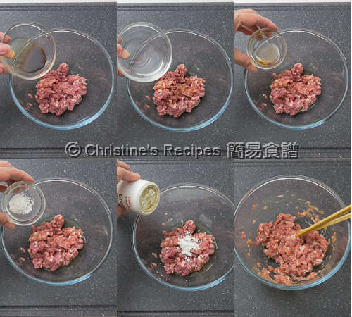 Tofu and Pork in Chilli Bean Sauce Procedures01