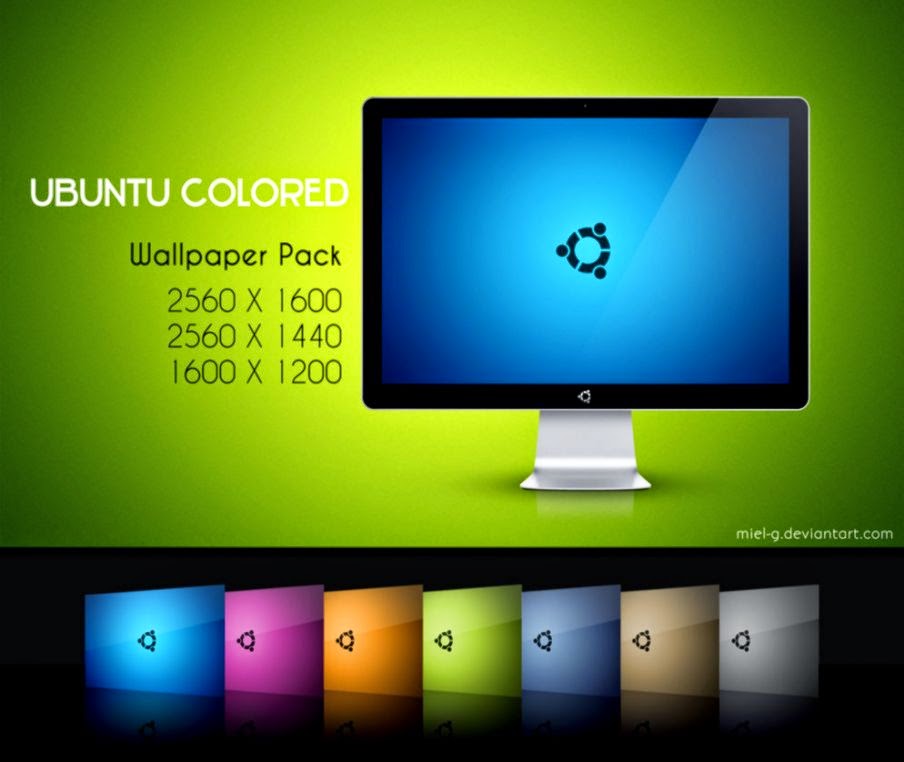 Ubuntu Colored by miel g on DeviantArt