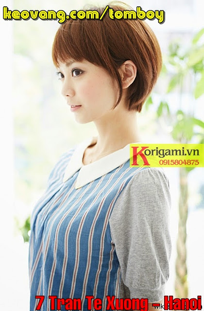 KIỂU TÓC NGẮN TOMBOY ĐẸP DÀNH CHO GƯƠNG MẶT TRÒN MŨM MĨM