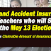 Insurance for Teachers in the May 13 Elections