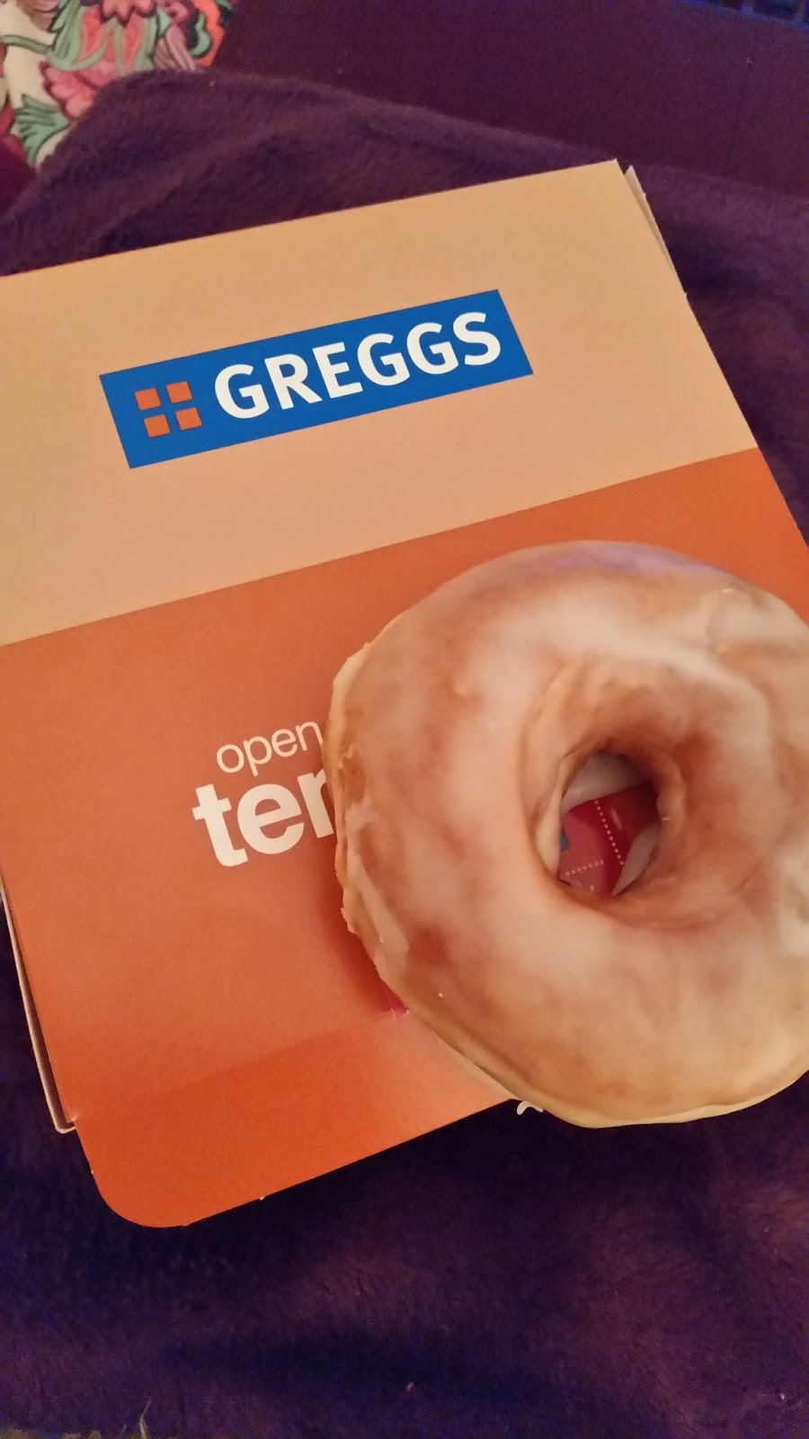 Trust Me Treats Greggs Glazed Donut review