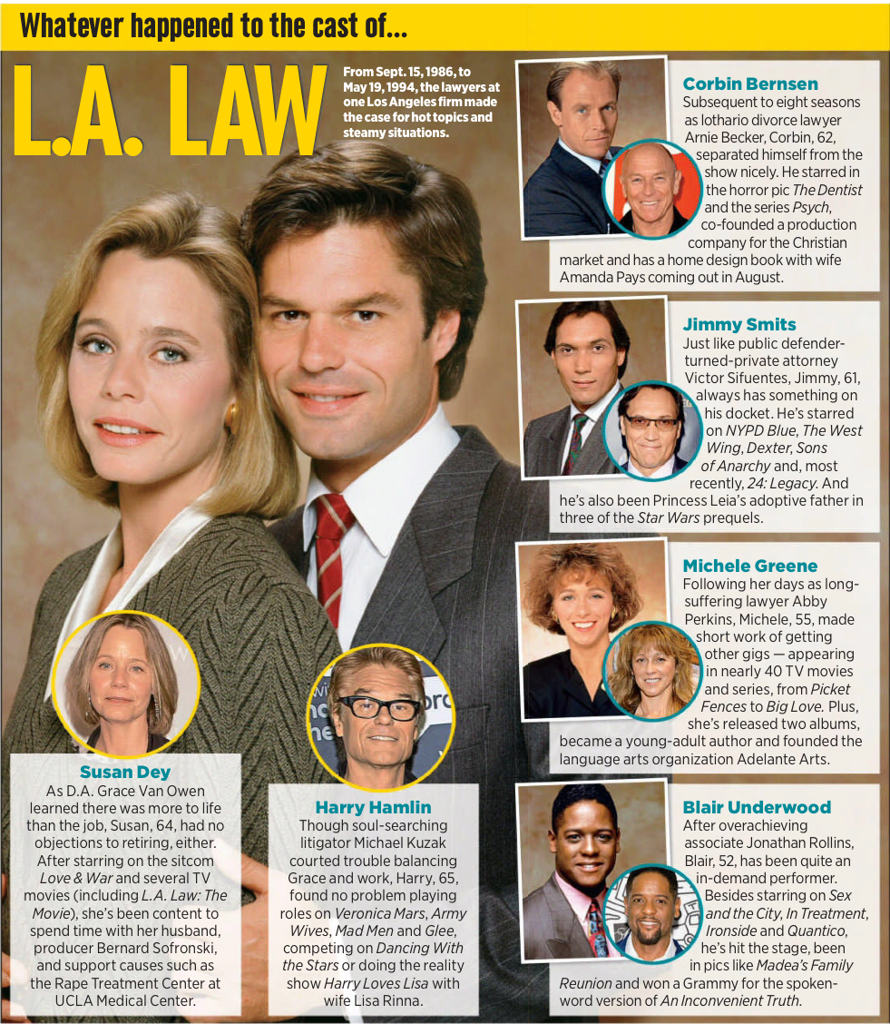 Whatever Happened To The Cast Of "LA Law” IHeartHollywood