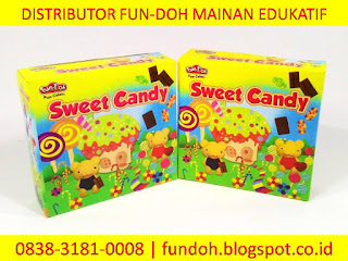 Fun-Doh Sweet Candy, fun doh indonesia, fun doh surabaya, distributor fun doh surabaya, grosir fun doh surabaya, jual fun doh lengkap, mainan anak edukatif, mainan lilin fun doh, mainan anak perempuan