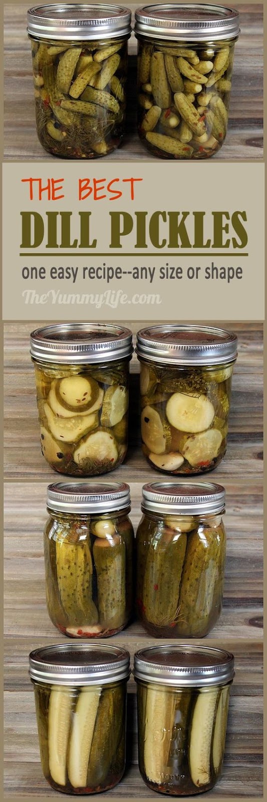 THE BEST DILL PICKLES