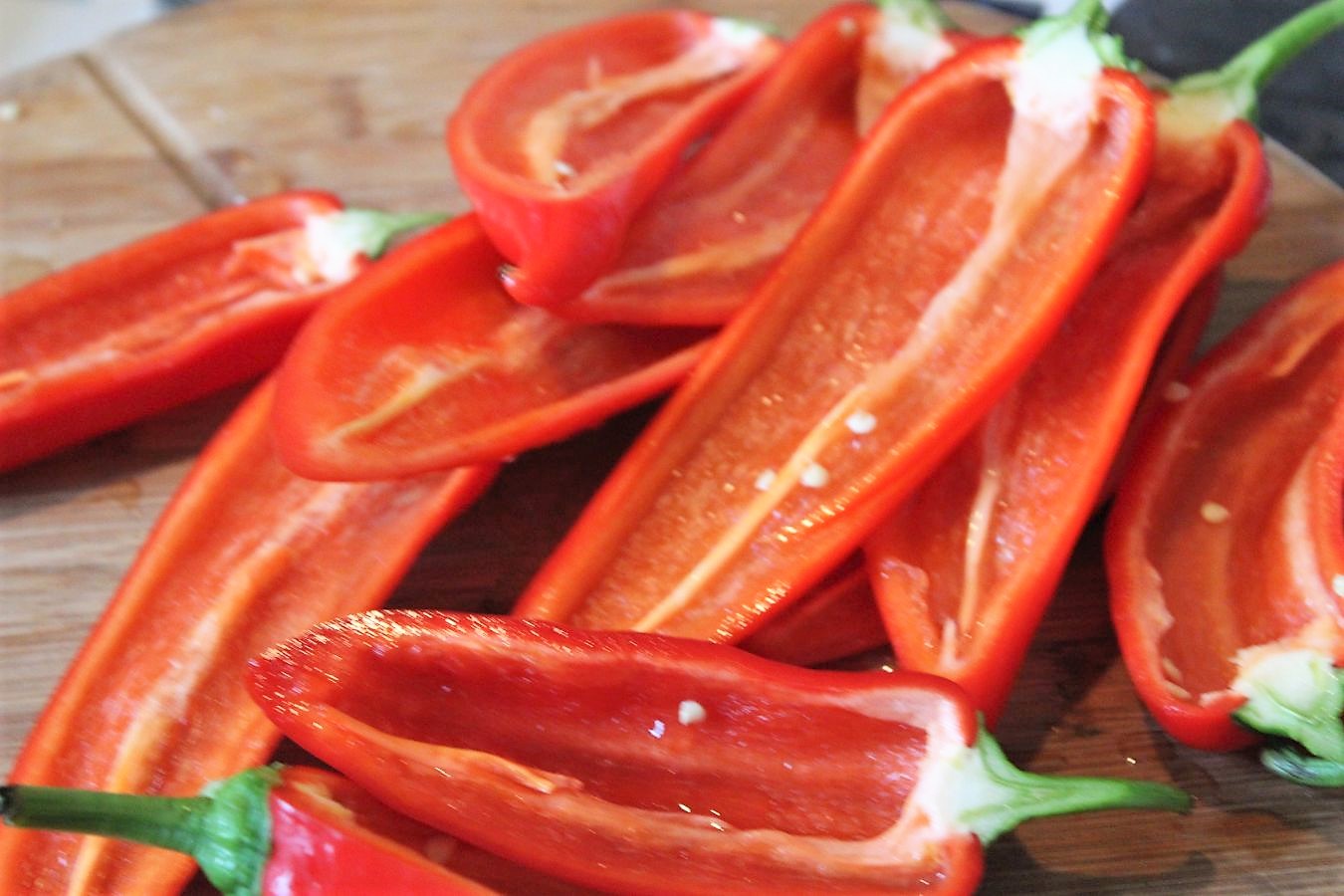 Spitzpaprika mit Frischkäse und Rosinen – glatzkoch.de