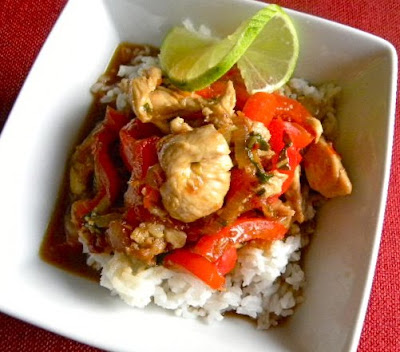 Thai Chicken in Sweet Chilli Sauce