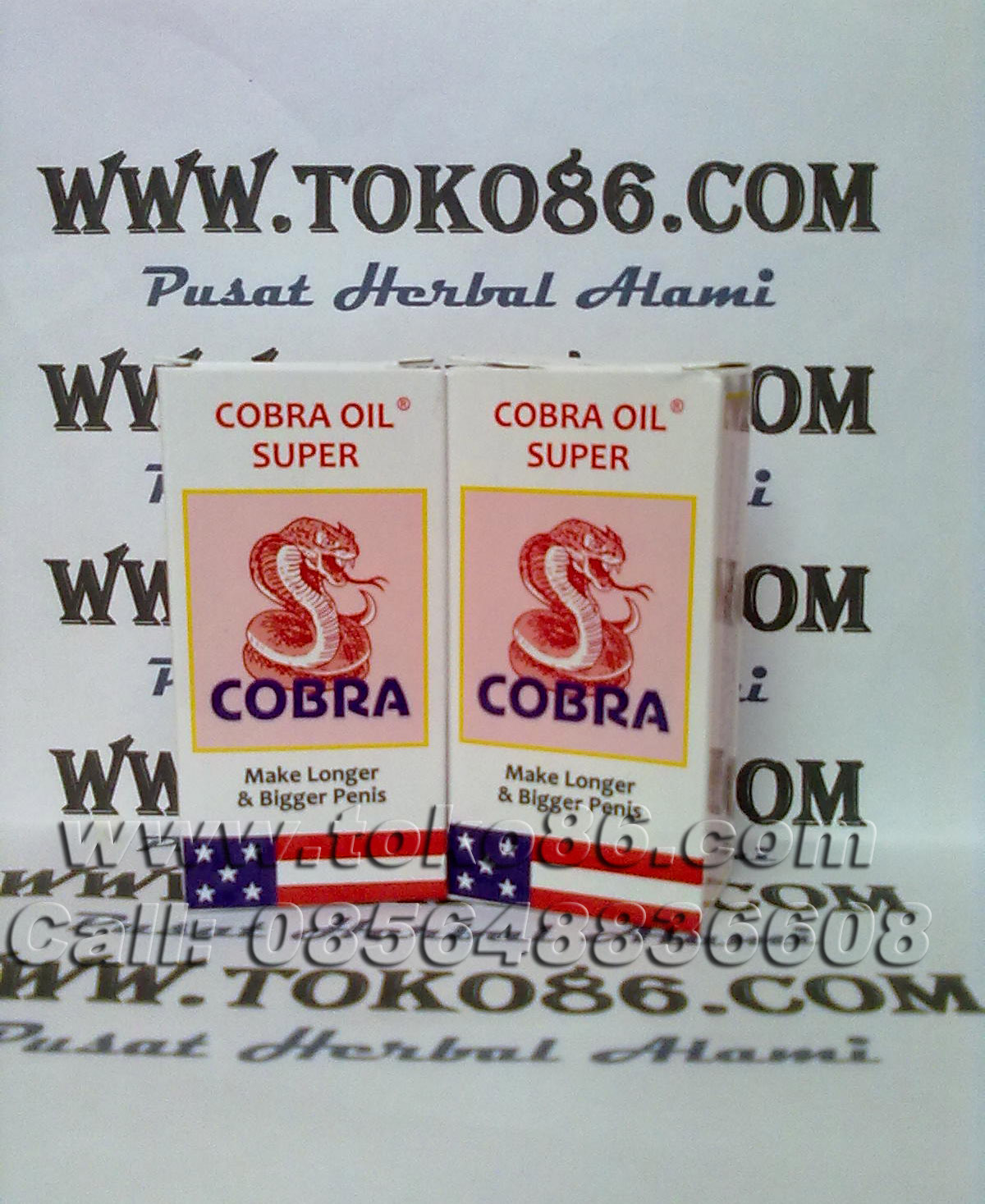 COBRA OIL SUPER PEMBESAR PENIS No.1 ASLI USA