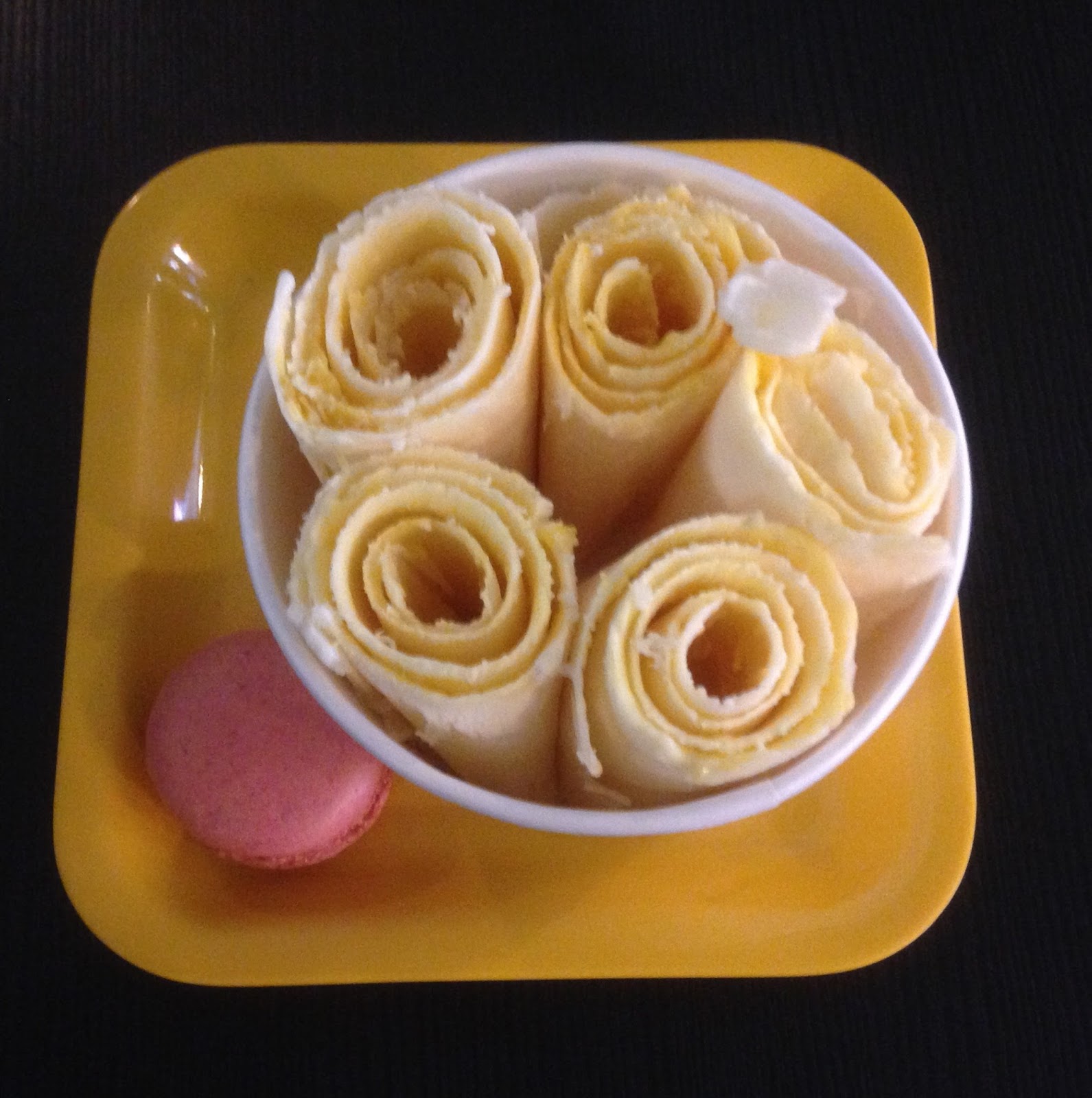 Mae's Food Blog Thai Rolled Ice Cream