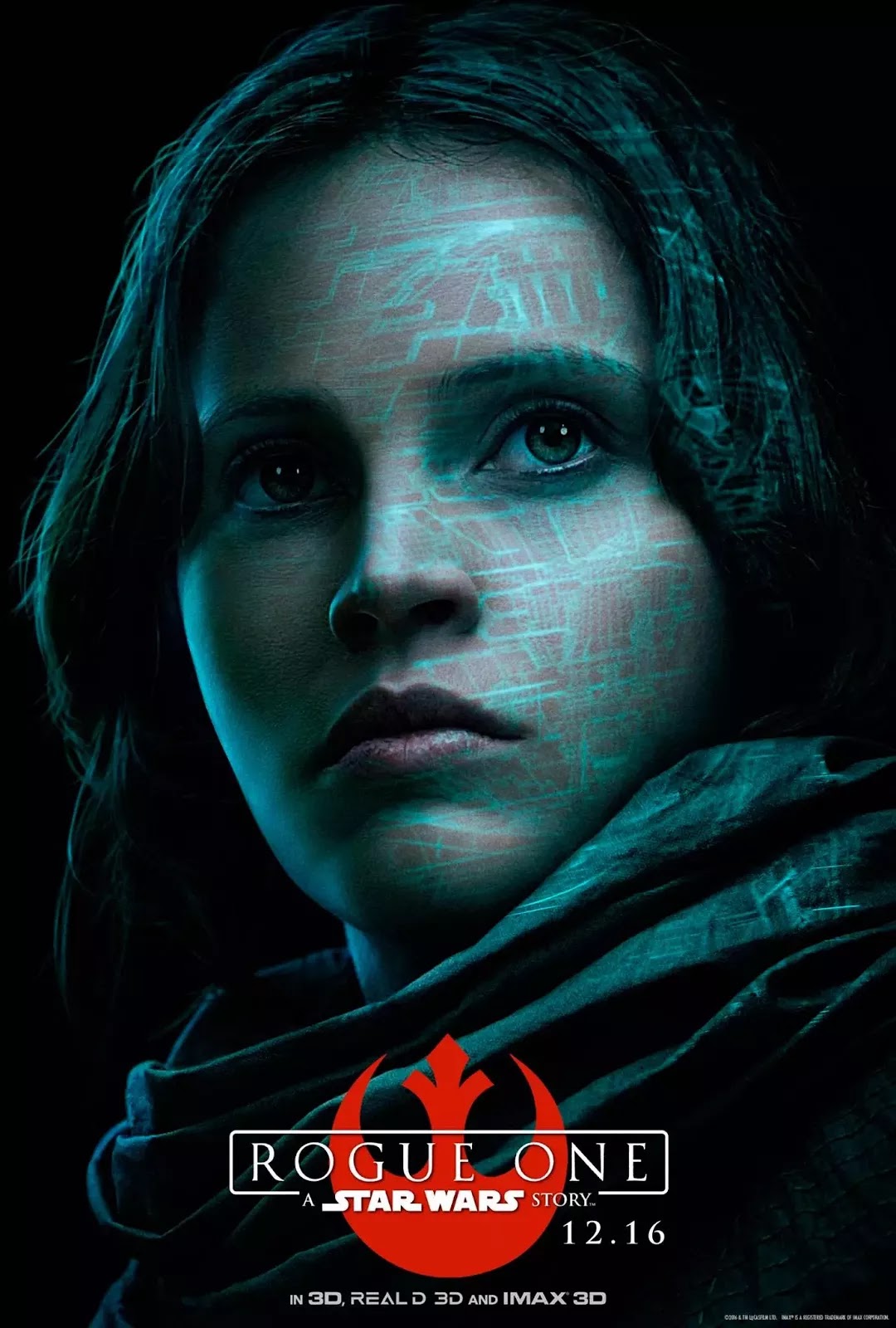 Los Ojos del Espectador Star Wars Rogue One Nuevo cartel con Felicity