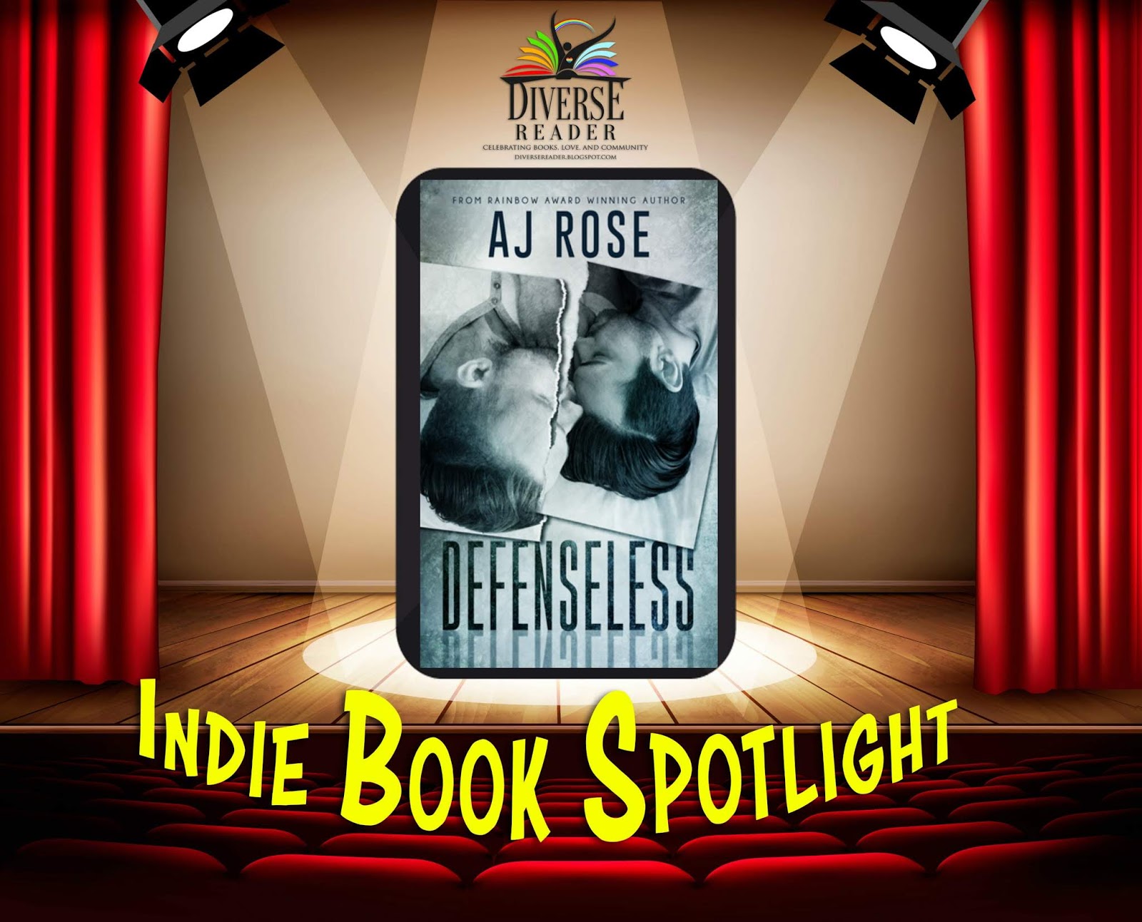 Diverse Reader Indie Book Spotlight Defenseless by AJ Rose Review 