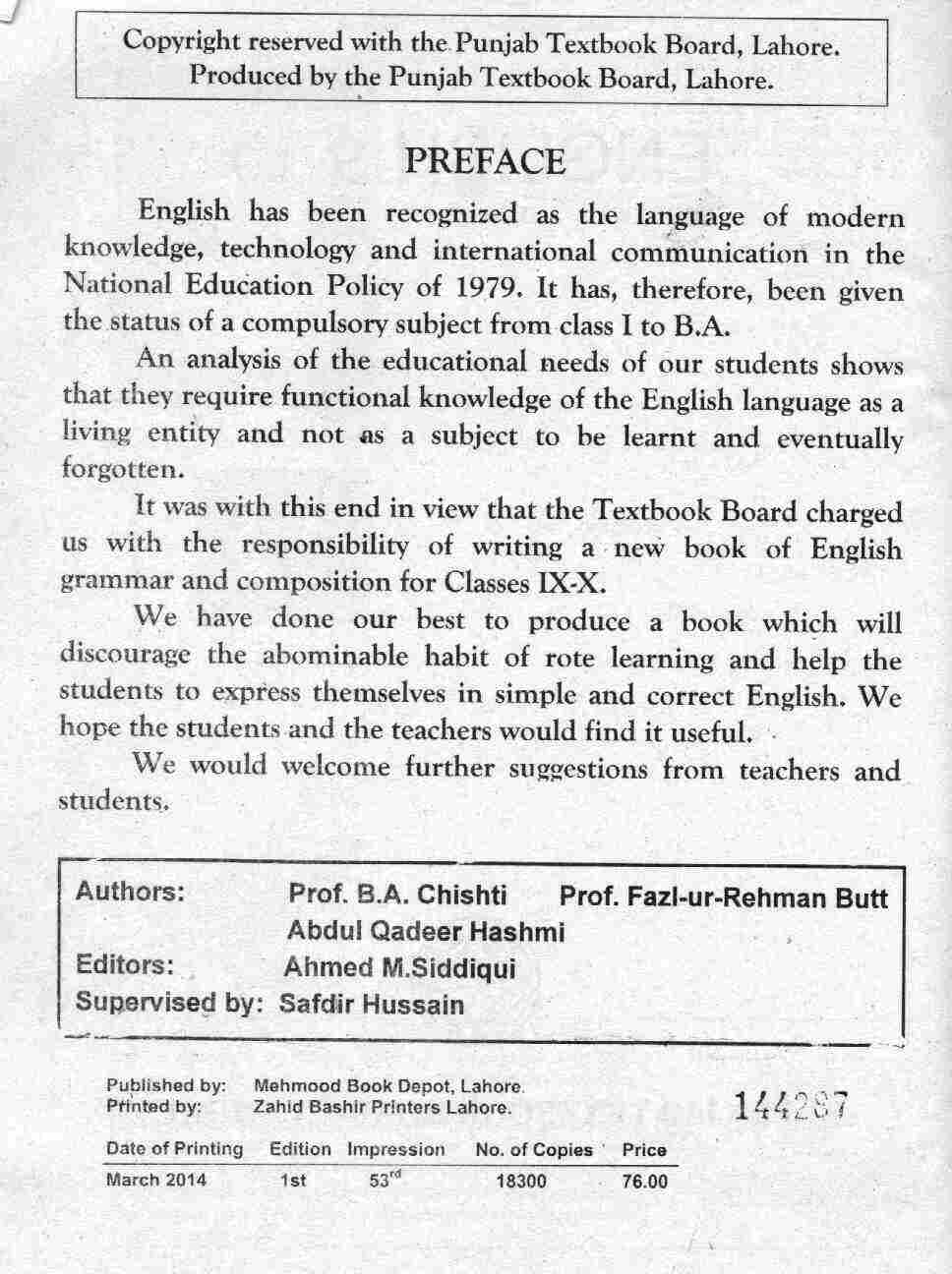 Popular English Grammar Books