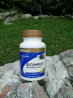B Complex Shaklee mengandungi vitamin B6 dan folic acid