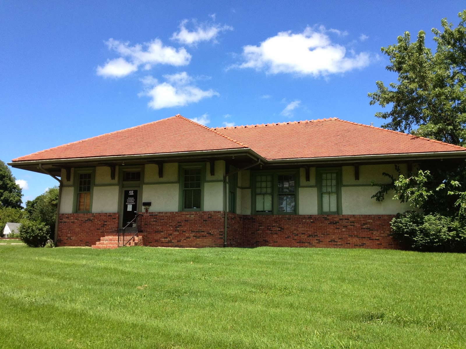 Eerie Indiana Restored Train Depot with museum, La Grange, Kentucky